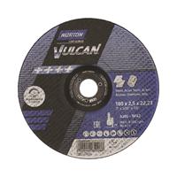 Δίσκος κοπής για inox-σιδηρου  25τεμ. κούρμπα VULCAN No180x2,5x22,23mm
