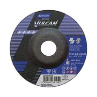 Δίσκος κοπής για inox-σιδηρου  25τεμ. κούρμπα VULCAN No115x2,5x22,23mm