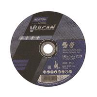 Δίσκος κοπής για inox-σιδηρου  25τεμ. Ίσιος VULCAN No180x1,6x22,23mm