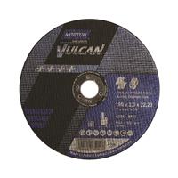 Δίσκος κοπής για inox-σιδηρου  25τεμ. Ίσιος VULCAN No180x2x22,23mm