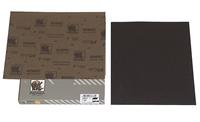 Ντουκόχαρτο φύλλο για πλαστικά και μέταλλα 50τεμ. μαύρο 23x28cm Νο180
