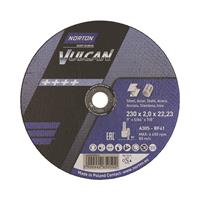 Δίσκος κοπής για inox-σιδηρου  25τεμ. Ίσιος VULCAN No230x2x22,23mm
